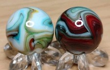 .73" JABO JOKER GOLD MEDAL 4/18/11 MARBLES LOT X2 NM 