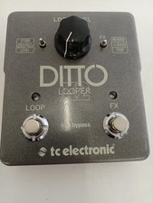 TC ELECTRONIC DITTO LOOPER X2 Pedal Guitar Effects Color is Dark Gray From Japan