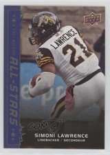 2016 Upper Deck CFL All-Stars Simoni Lawrence #155 0h1