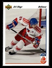 1991-92 Upper Deck Jiri Slegr #18 Rookie