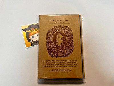 Traveler s Notebook Limited Set MOOMIN The Exploits of Moominpappa Japan Edition