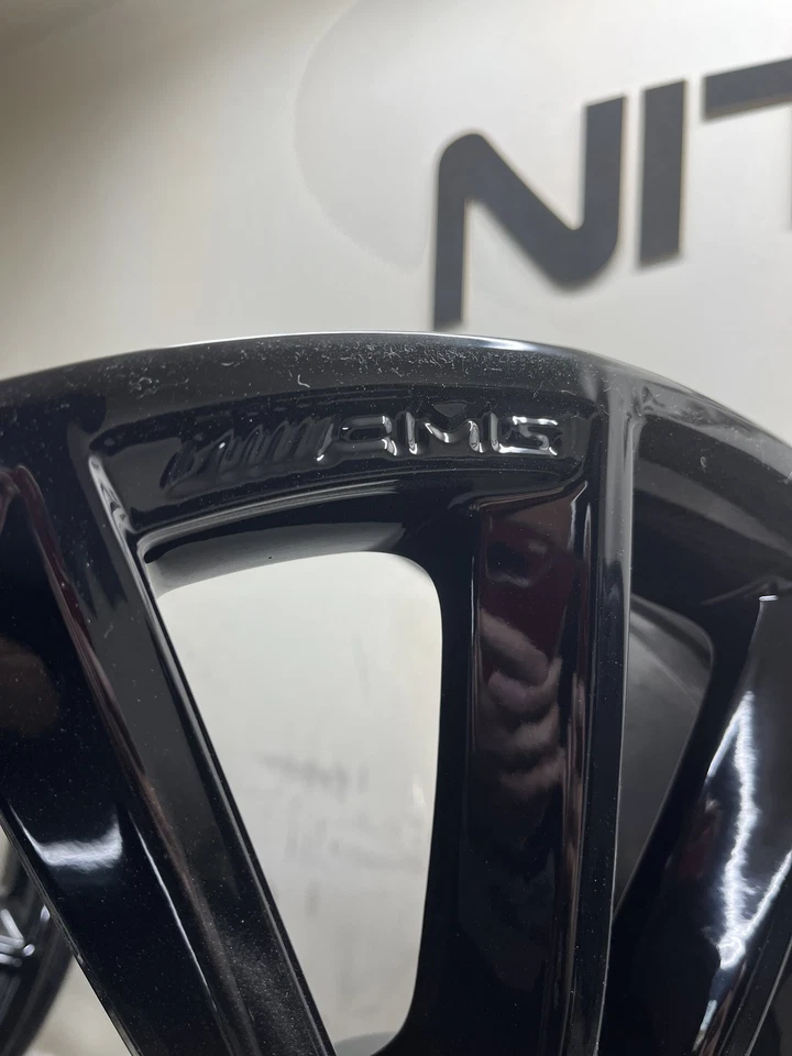 20" Mercedes Benz Factory OEM G550 G500 G55 AMG WHEELS RIMS BLACK 247A winter - Image 4 of 4