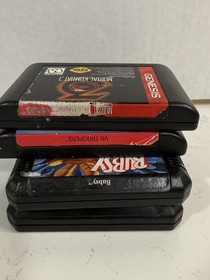 Sega Genesis Model 1 Console Bundle 4 Games 2 Controllers Tested Working