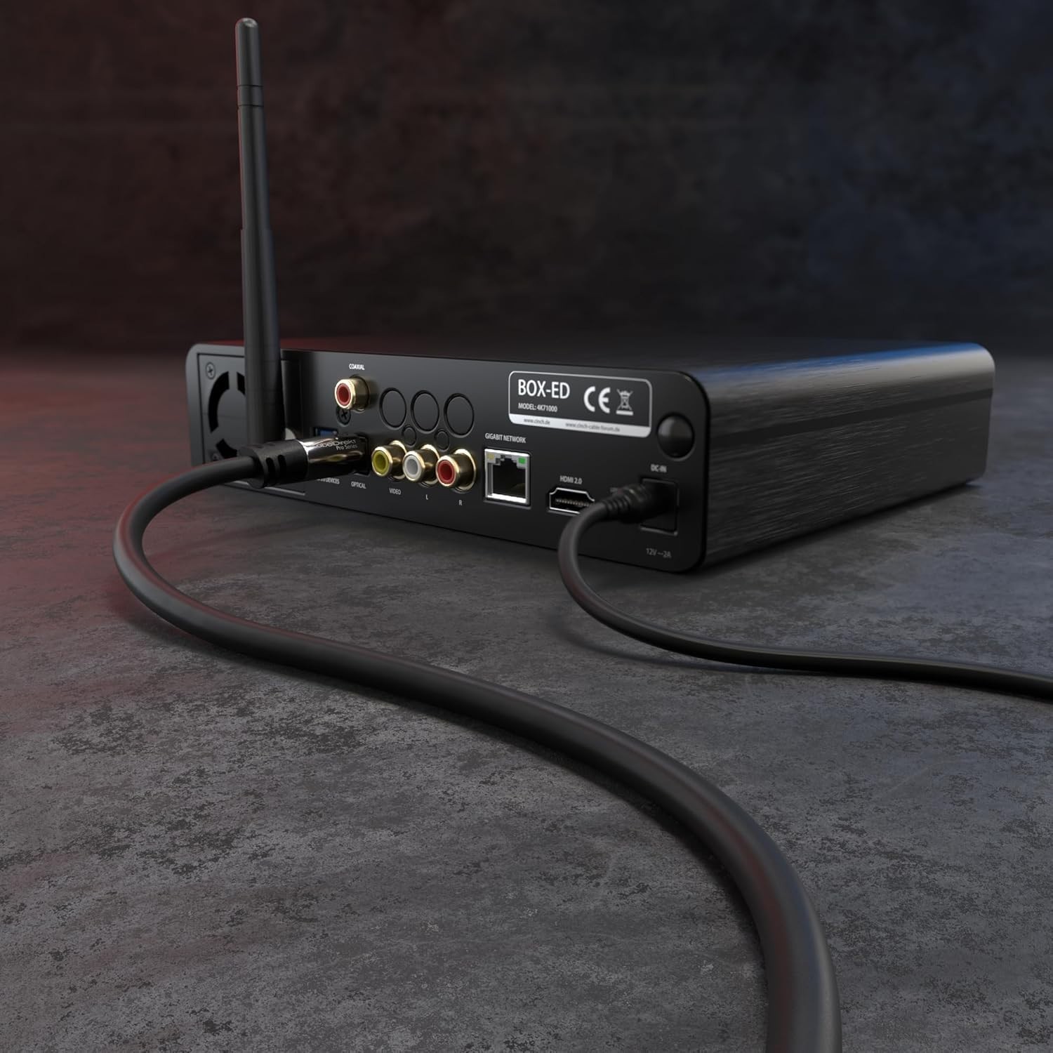 6FT TOSLINK Optical Audio Cable Fiber S/PDIF for Soundbar & Home Theater