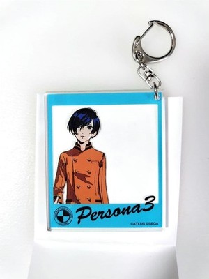 Persona 25th Anniversary Da Vinci Store Persona 3 Protagonist Acrylic Keychain