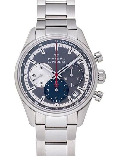 Zenith — Zenith El Primero 36000VPH 03.2150.400 / 26.M2150 Stainless Steel 38mm #KMW786