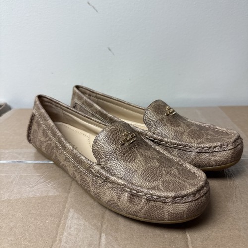 Coach Marley Driver Loafer Brown Women’s Size 6.5