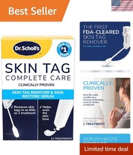 Dr. Scholl's Complete Care Skin Tag Remover Kit, 12 ct   Removes Skin Tags in...