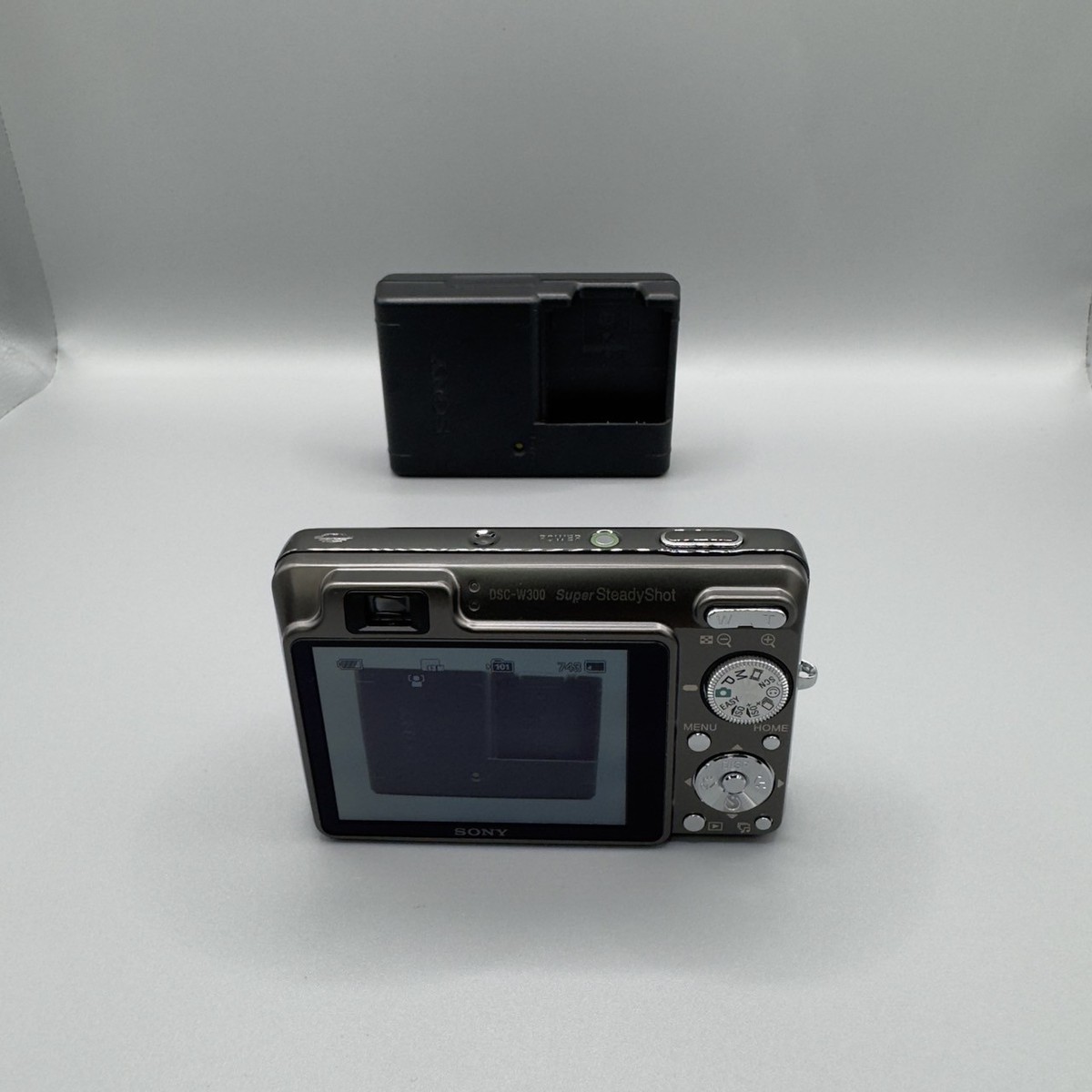Sony Cyber-shot DSC-W300 13.6MP Digital Camera - Black for