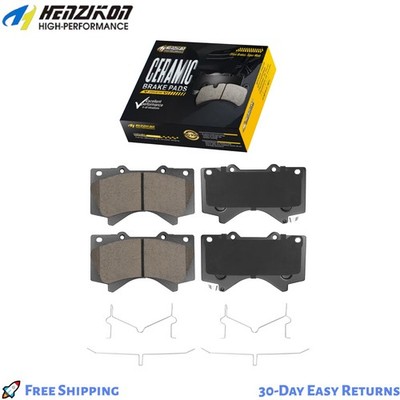 Front Ceramic Brake Pads for 2008-2021 Toyota Tundra Sequoia Land Cruiser LX570.