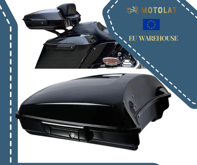 Razor 5.5''  Tour Pack  for Harley Touring 2014+, with black latch and hinges