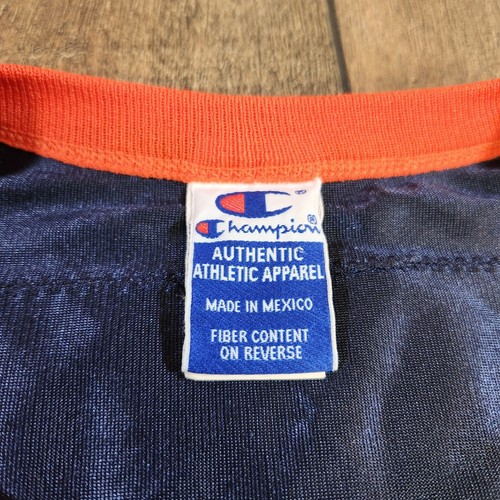 Terrell Davis Denver Broncos NFL Jersey Vintage Champion Size XL 48 Blue Orange - Picture 3 of 10