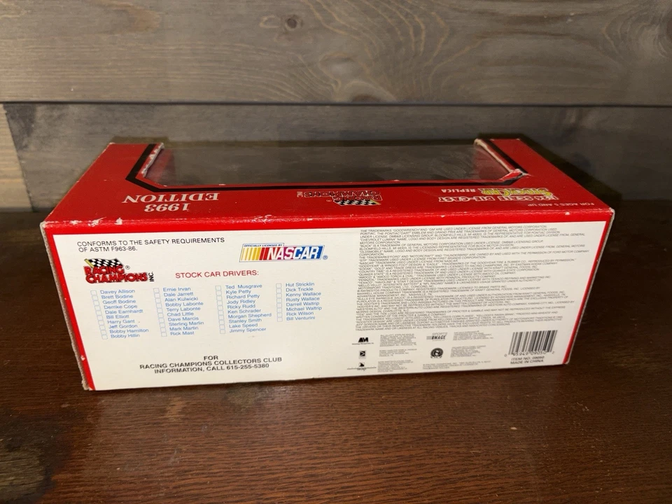 1993 NASCAR ГОНКИ ЧЕМПИОНОВ JOE NEMECHEK #87 DENTYNE CHEVY 1/24 МАСШТАБ БЕСПЛАТНАЯ ДОСТАВКА - Изображение 3 из 3