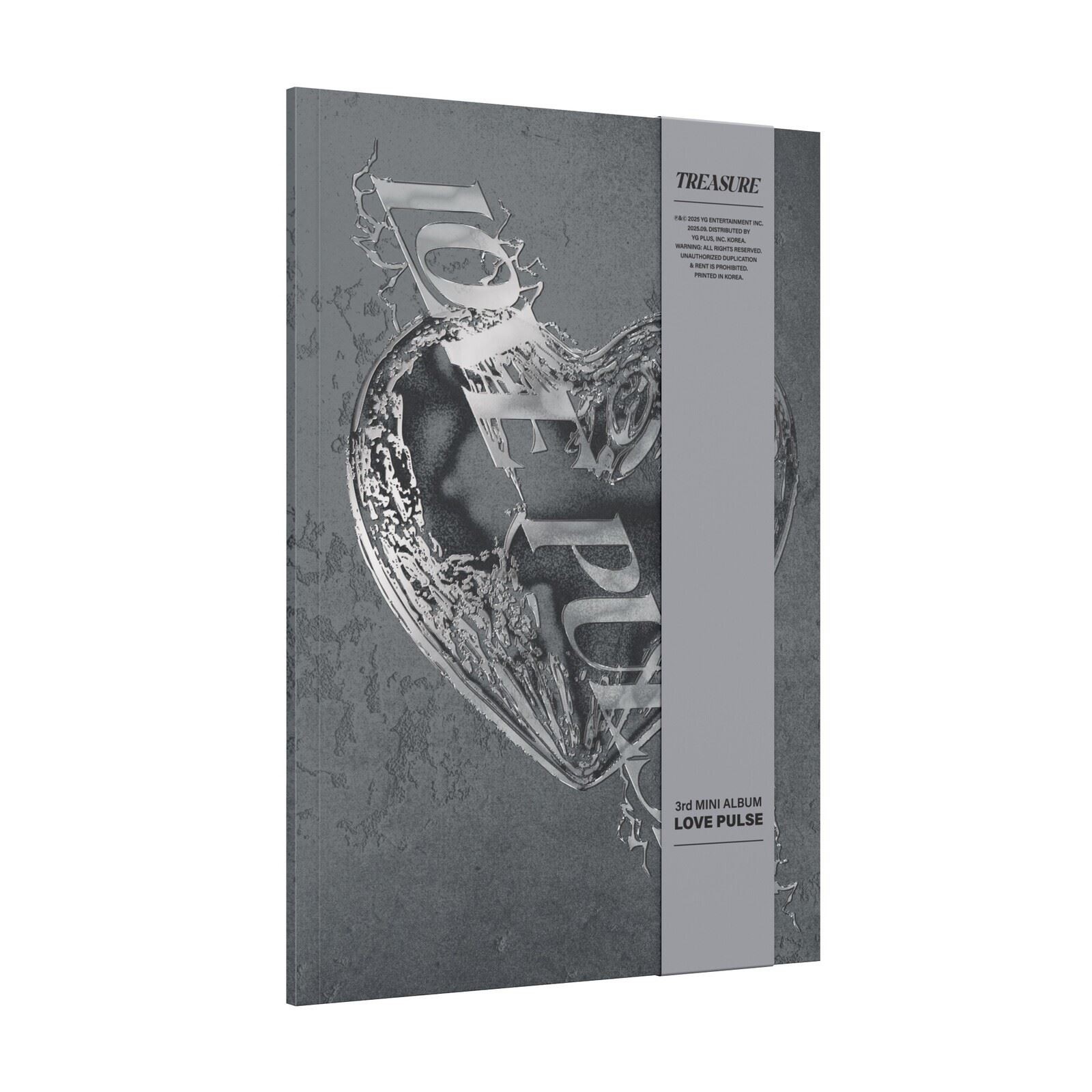 TREASURE - Love Pulse (Metal Version) (Yg Entertainment) CD Album