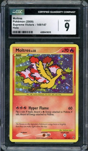 Moltres graded CGC 9 for sale on eBay