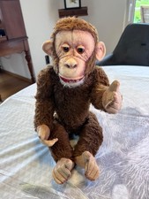 Vintage Steiff Jocko Affe 32cm Gummigesicht Kautschuk 50er RAR Sammleraffe TOP