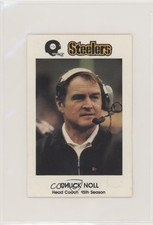 1983 Coca-Cola Pittsburgh Steelers Police Chuck Noll HOF 0j5