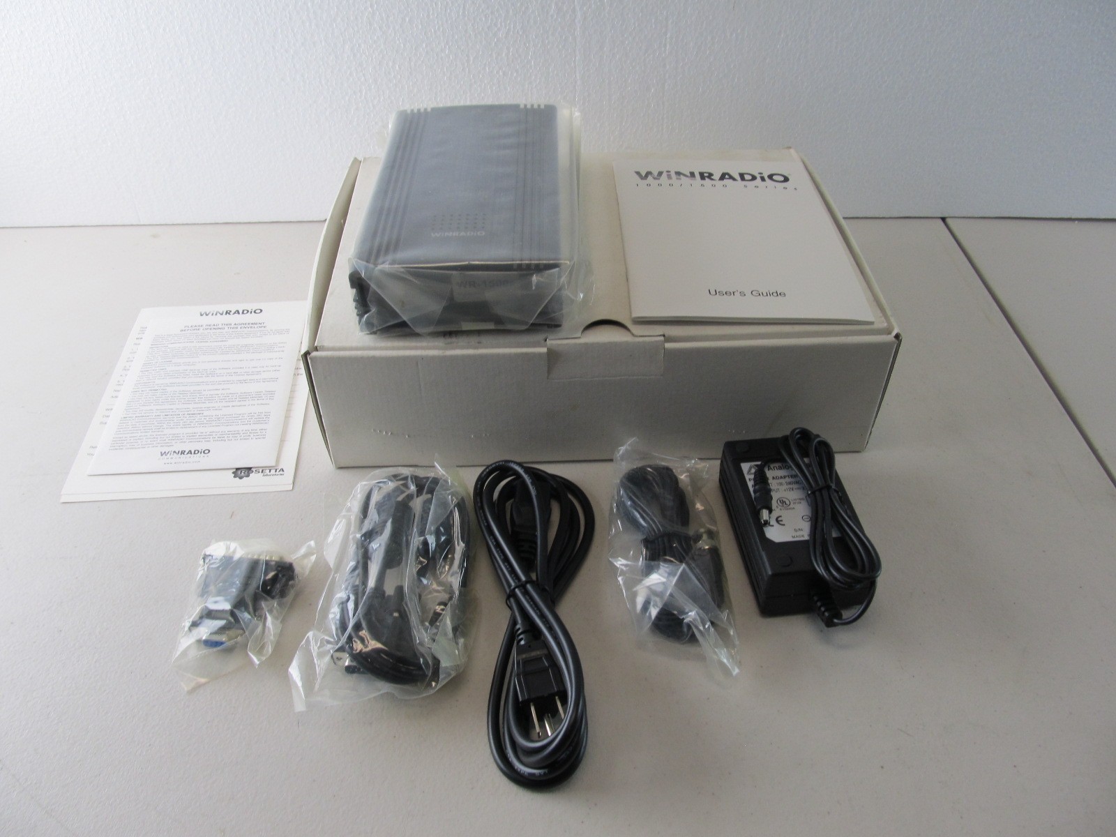 WinRadio WR-1500e Computer Based Receiver Wide Range  150 kHz to 1.5 GHz New. Available Now for $799.99