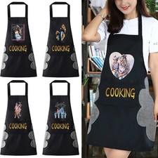 New Chef Apron Kitchen Pocket Cooking Catering Butcher Unisex BBQ Apron In UK