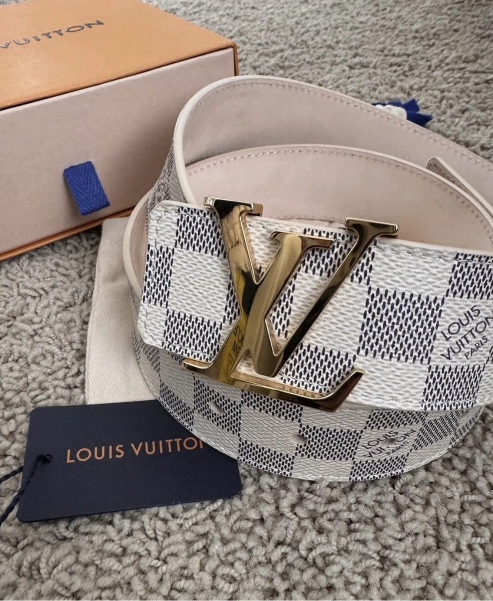 Louis Vuitton Leather White Belts for Men for sale | eBay