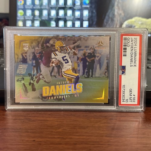 2024 Score-A-Treat Rising Stars Orange Pumpkin Jayden Daniels RC #26