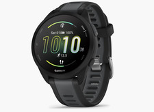 Garmin Authentic Forerunner 165, Original GPS Running Smartwatch, Black