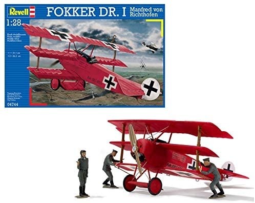 Maquette Avion Fokker Dr.I REVELL en Kit Historique Ultra Détaillé 1/28