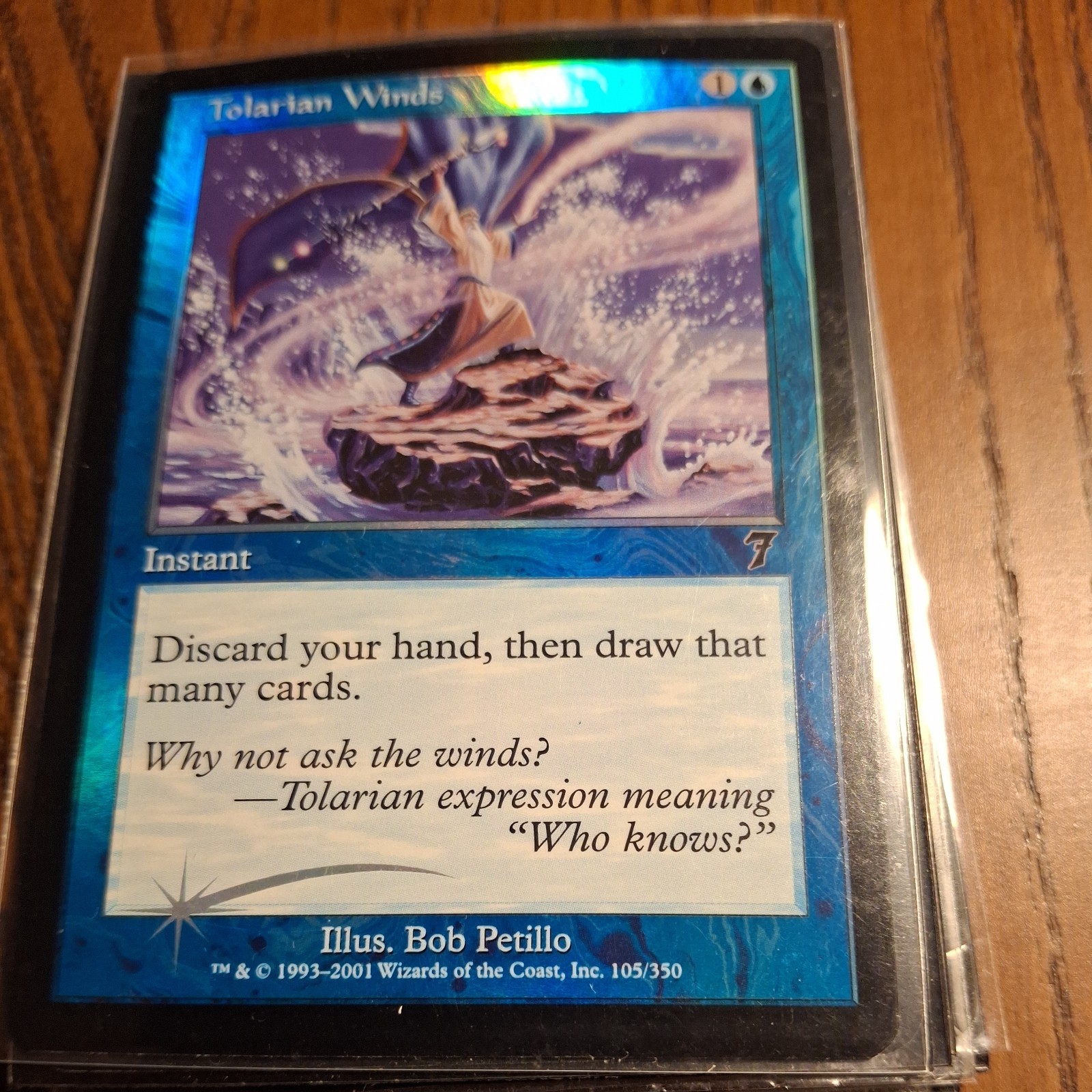 Tolarian Winds 2001 Seventh Edition #105 Foil Price Guide - Sports