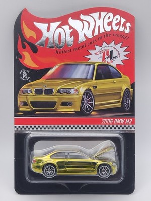 Hot Wheels RLC Exclusive Red Line Club 2021 - 2006 BMW M3 - gold - OVP #3