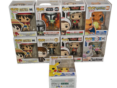 Funko Pop! / 9 Stück / Konvolut / NEU / Pikachu , Harry Potter, Star Wars...(F4)