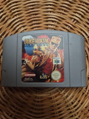 Duke Nukem Zero Hour Nintendo 64 N64 PAL UK Version 