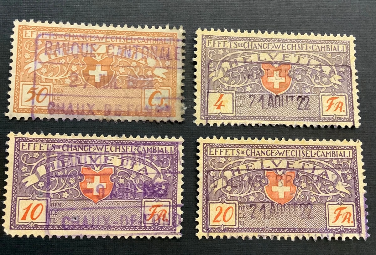 瑞士财政、印花税票| eBay