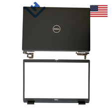 New LCD Back Cover Front Bezel Hinges For Dell Latitude 15 3520 E3520 017XCF US