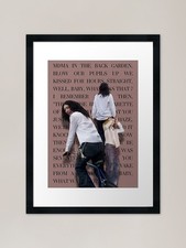 Listing image for What Was That (Beige) - Lorde Frame Framed Wall Art Poster Canvas Print Picture
