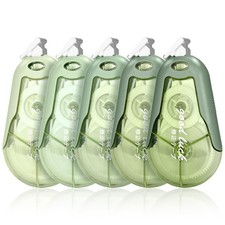 5 Pcs White Correction Tapes, Cute White Pull Out Tape for Instant Correction...