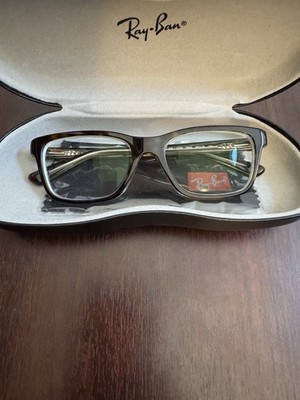 ay-Ban Junior RB1536 Eyeglass Frames Brown Havana 48-15-130 Case Included