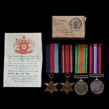 3rd Carabiniers Prince of Wales?s Dragoon Guards KIA Imphal 1944 WW2 Medal Group