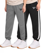 Boys Sweatpants - 2 Pack Performance Tricot Boys Joggers Athletic Pants with ...