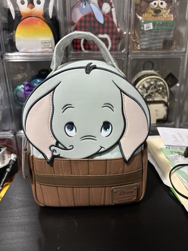 Disney Dumbo Bath Bathtub Barrel Figural Loungefly Mini Backpack Bag NWT