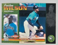1999 Omega Preston Wilson Rookie Card Florida Marlins #101. rookie card picture