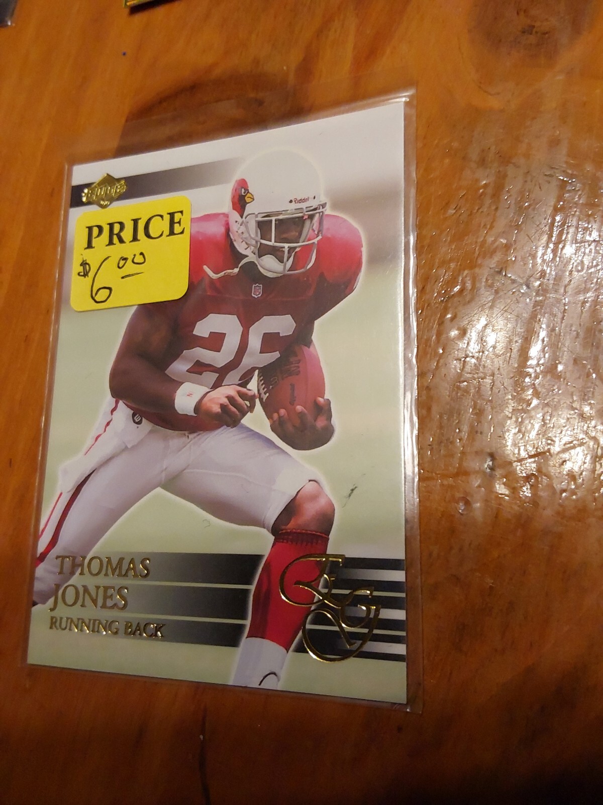 2001 Collectors Edge High Numbers Thomas Jones #151