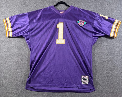 Mitchell & Ness Throwback Vikings Trikot Herren 56 Warren Moon #1 1994 75 Diamond - Bild 8 von 17