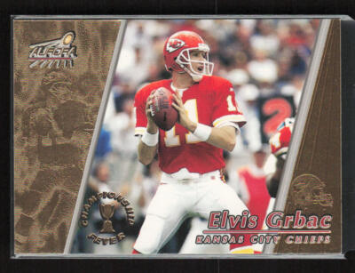 1998 Pacific Aurora Championship Fever #24 Elvis Grbac Kansas City Chiefs