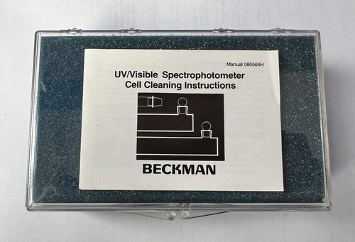 Beckman Spectrophotometer Cells, UV, Semi-Micro, Black Walled (Pack of 8) - Picture 5 of 5
