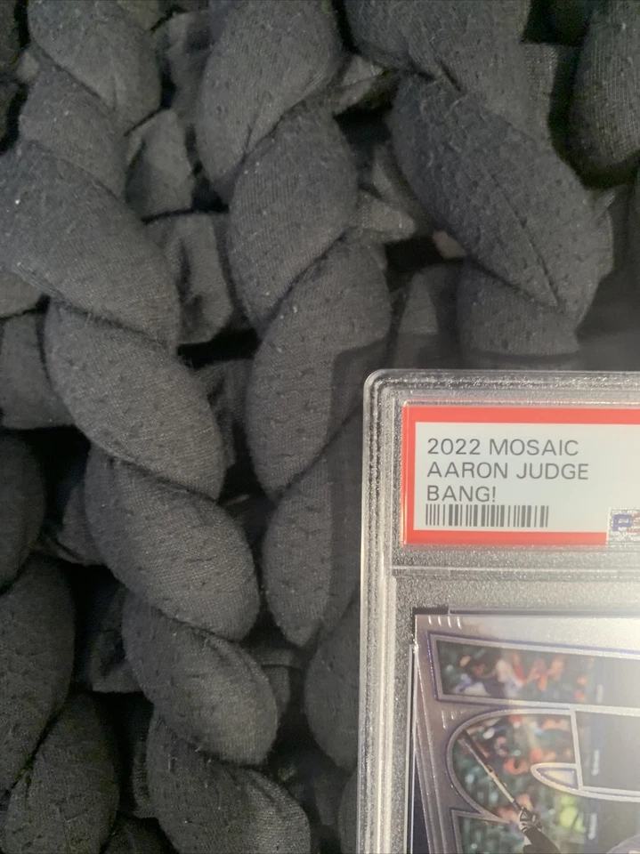 Aaron Judge 2022 Mosaic Bang! Insert #BG3 PSA 10 Gem Mint Graded Slab NY Yankees - Image 3 of 4