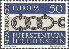 Timbre Europa CEPT Liechtenstein 398 ** (55636BH)