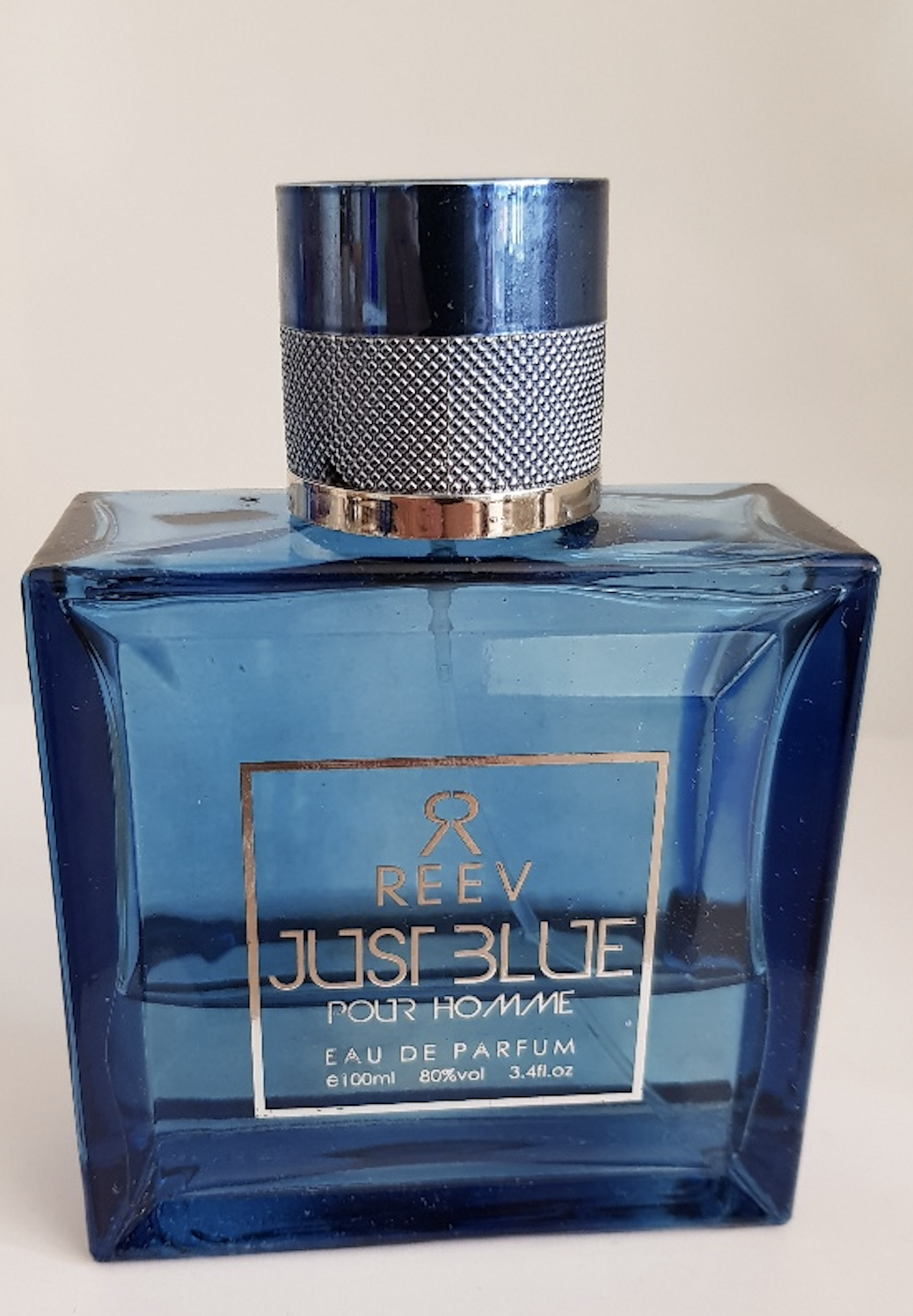Reev Just Blue EDP Pour Homme 1/4 of a Bottle Remaining for sale online |  eBay