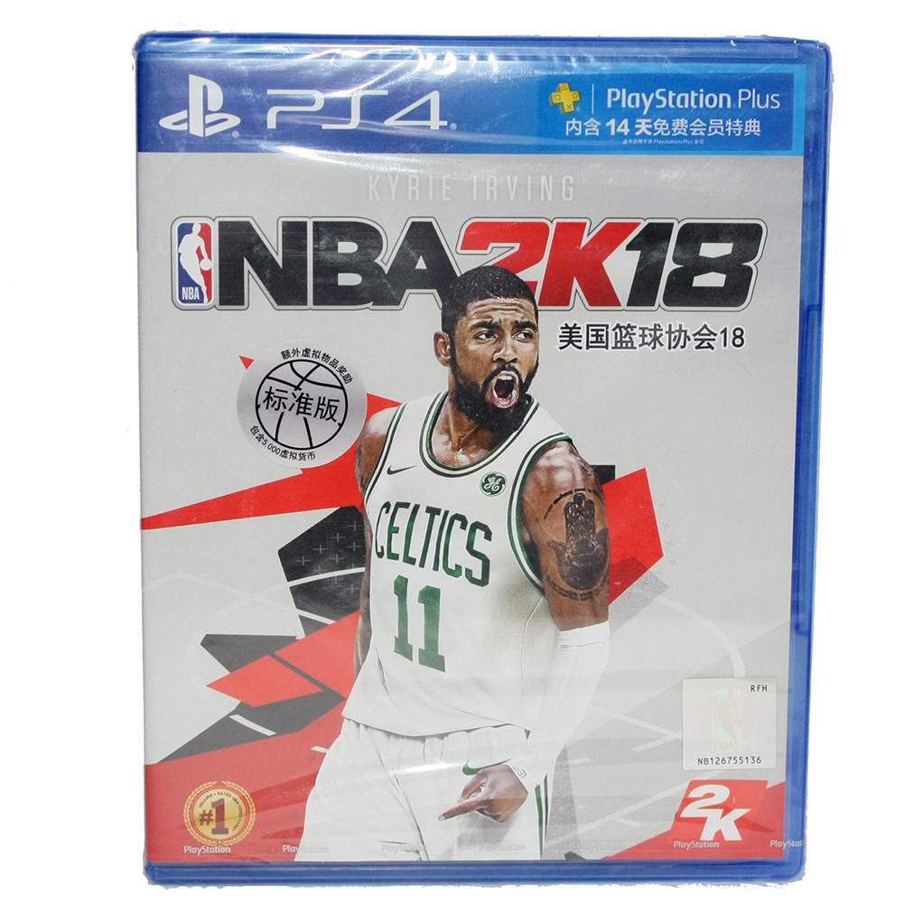 New Sealed SONY Playstion4 PS4 PS5 NBA2K18 Game Chinese Version