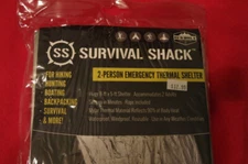 Sharp Survival Shack Emergency Survival Shelter Tent | 2 Person Mylar Thermal Sh