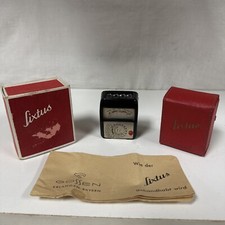 Vintage GOSSEN SIXTUS Light Meter with Box PaperworkLeather Case Made in Germany